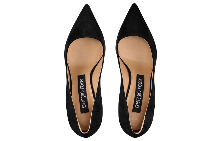 (W) SERGIO ROSSI Godiva 'Black Pointed-Toe' 圖 3