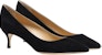 (W) SERGIO ROSSI Godiva 'Pam Suede Hitam' A43840MCAZ01110100