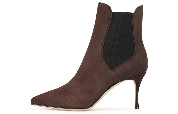 (W) SERGIO ROSSI Godiva 'Brown Suede'