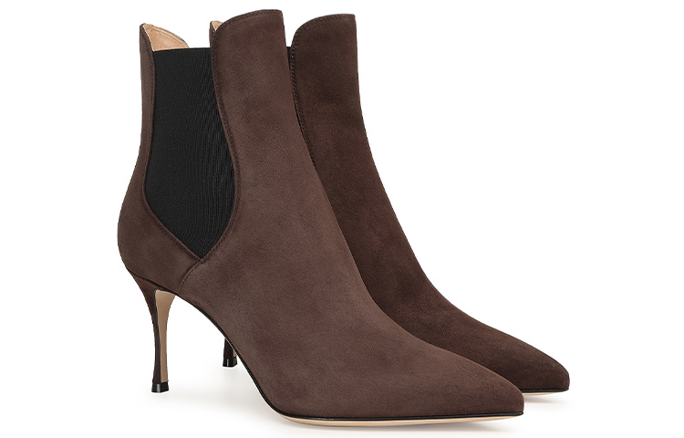 (W) SERGIO ROSSI Godiva 'Brown Suede' 圖 2