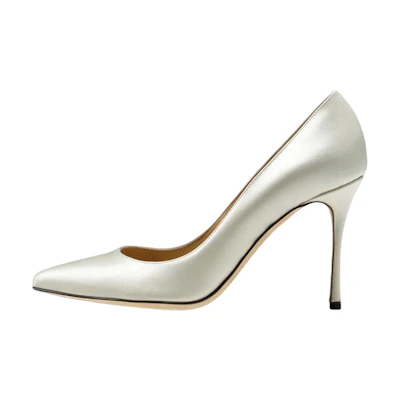 (W) SERGIO ROSSI Godiva 'Silver'