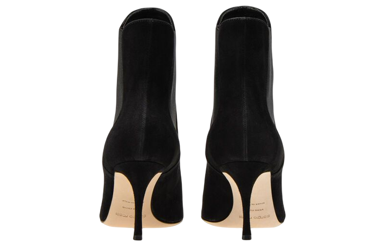(W) SERGIO ROSSI Godiva Ankle Boot 'Black Velvet' 圖 4