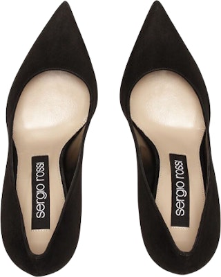 (W) SERGIO ROSSI Godiva Tumit Tinggi 'Baldu Hitam' A43842MCAZ01110100 Lookbook (W) SERGIO ROSSI Godiva Tumit Tinggi 'Baldu Hitam' A43842MCAZ01110100
