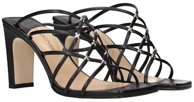 Order (W) SERGIO ROSSI Grazie ''Zwarte Lint Fashion Sandalen'' A92400MNAN071000