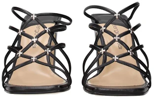 Shop (W) SERGIO ROSSI Grazie ''Zwarte Lint Fashion Sandalen'' A92400MNAN071000
