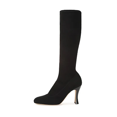 (W) SERGIO ROSSI Grazie Sergio High 'Black Wool'