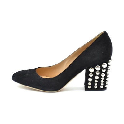 (W) SERGIO ROSSI High-Heel Sneaker 'Black Fashion Casual'