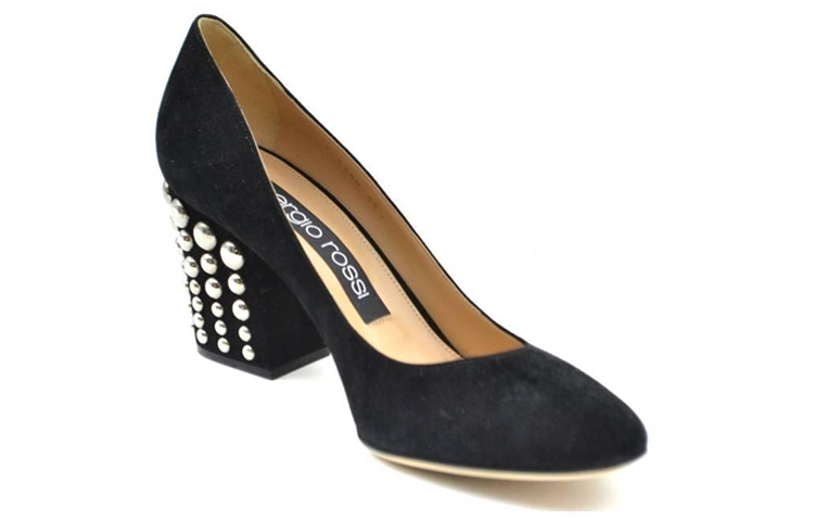 Lookbook (W) 세르지오 로시 블랙 하이탑 스니커즈 (Sergio Rossi Black High-top Sneakers) A79360MAF3081498110