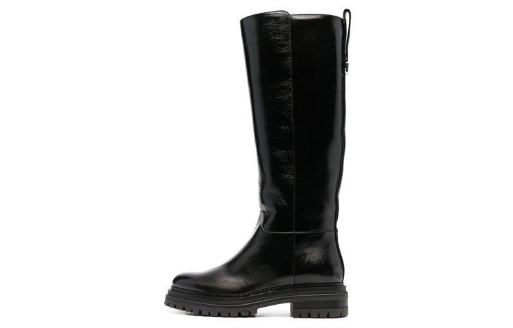 (Women) SERGIO ROSSI High-Top Boots 'Fashion Zip Black' B00140MMVV274701000