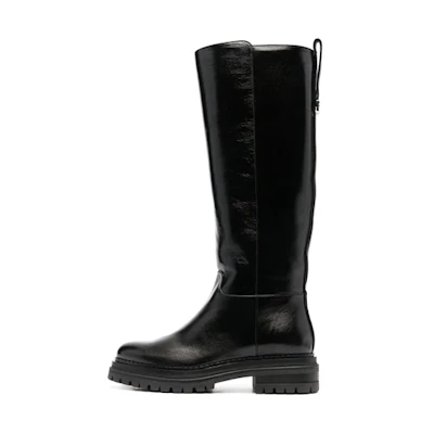 (W) SERGIO ROSSI High-Top Boots 'Fashion Zip Black'