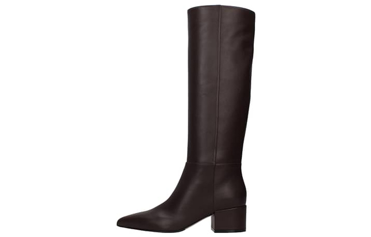 (W) SERGIO ROSSI High-Top Fashion Boots 'Brown Leather'