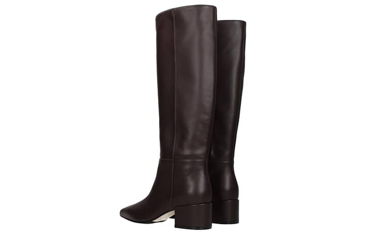 (W) SERGIO ROSSI High-Top Fashion Boots 'Brown Leather' 圖 4