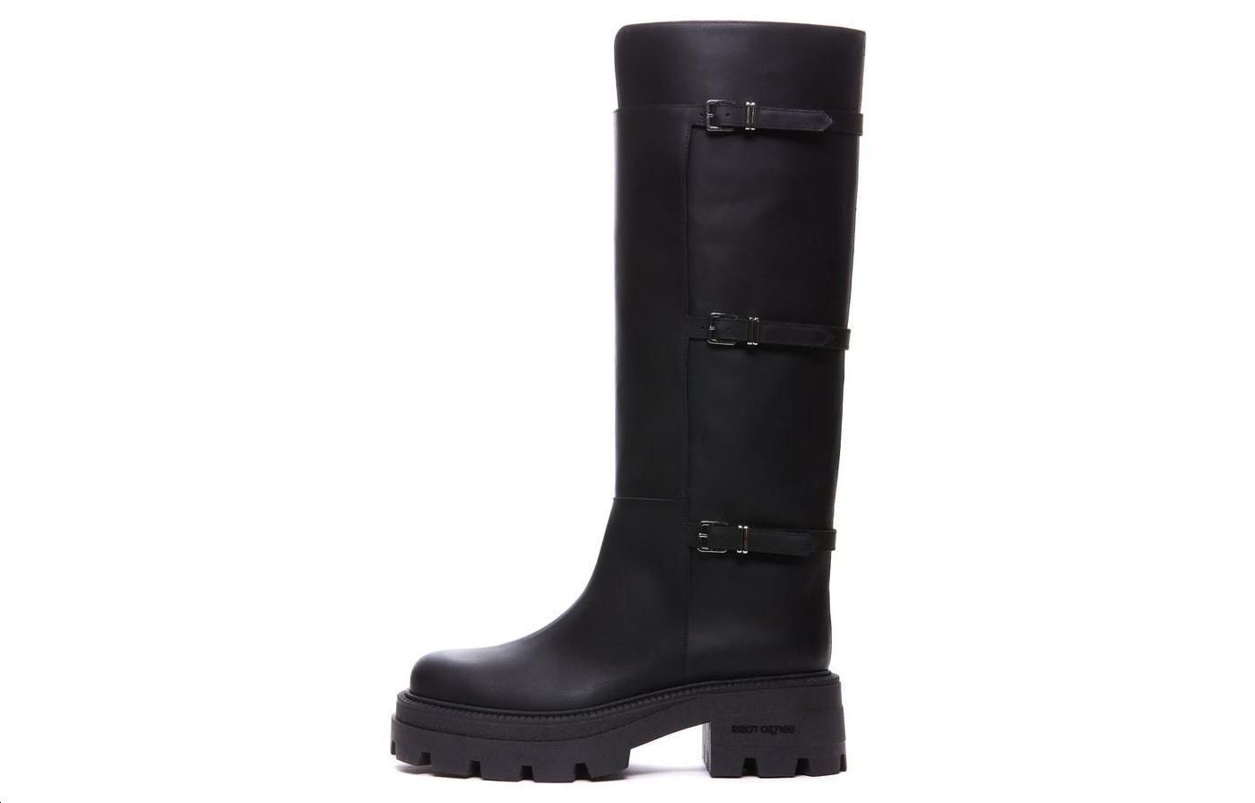 Buy (Women) SERGIO ROSSI High Boot 'Simplified Black' B04810MMV1201000
