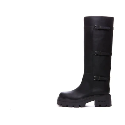 (W) SERGIO ROSSI High Boot 'Simplified Black'