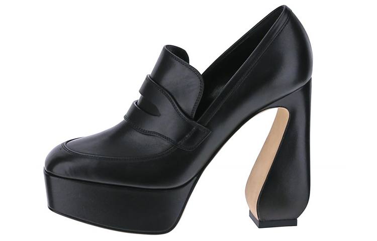 (Women) SERGIO ROSSI High Heel 'Black Lambskin' A95640MNAG011111000