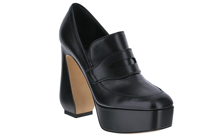 Order (W) SERGIO ROSSI High Heel 'Kulit Domba Hitam' A95640MNAG011111000