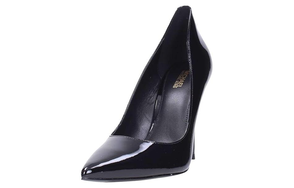 Shop (W) SERGIO ROSSI 黑色漆皮高跟鞋 B01810MFI6575342