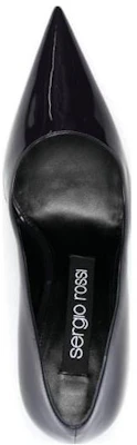 (W) SERGIO ROSSI 黑色漆皮高跟鞋 B01810MFI6575342 Details for (W) SERGIO ROSSI 黑色漆皮高跟鞋 B01810MFI6575342