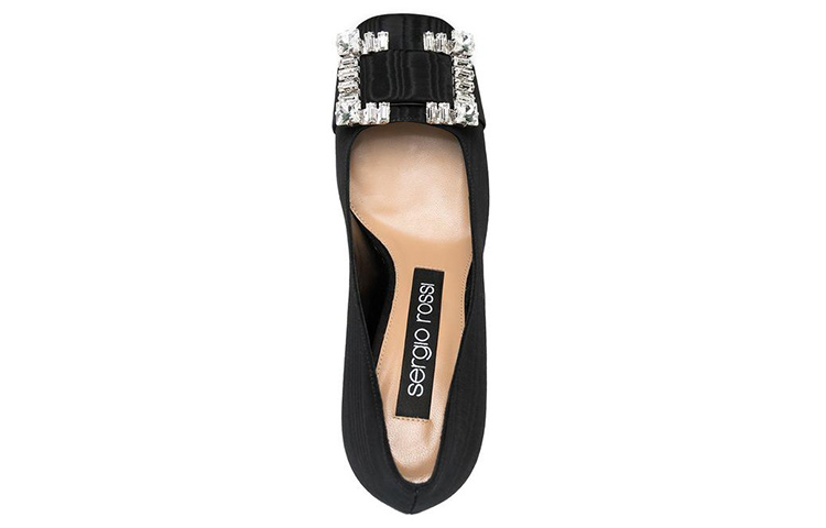 (W) SERGIO ROSSI High Heel 'Black Rhinestone' 圖 3
