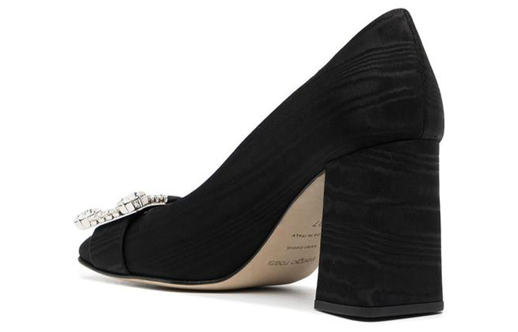 (W) SERGIO ROSSI High Heel 'Black Rhinestone' 圖 4