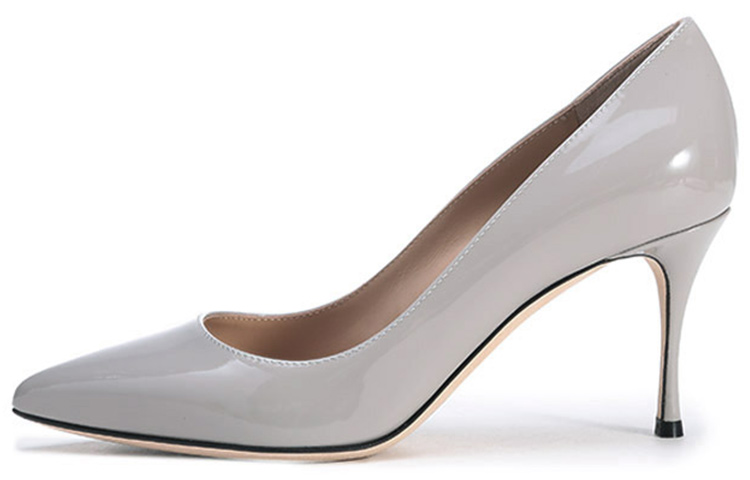 Buy (W) SERGIO ROSSI Tacones Altos 'Cuero de Moda Gris' A43841MVIV011541110