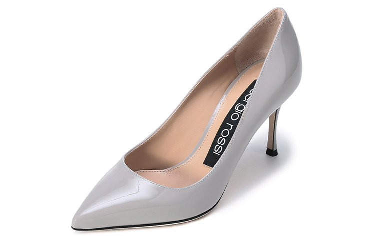 Lookbook (W) SERGIO ROSSI Tacones Altos 'Cuero de Moda Gris' A43841MVIV011541110