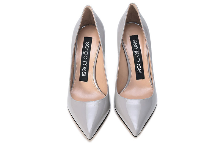 Shop (W) SERGIO ROSSI Tacones Altos 'Cuero de Moda Gris' A43841MVIV011541110