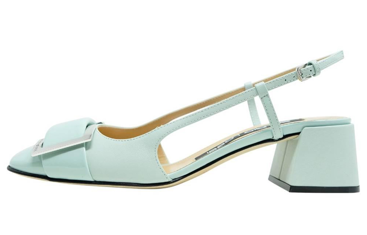 (Women) SERGIO ROSSI High Heel 'Green Leather' A98050MFN5951103119