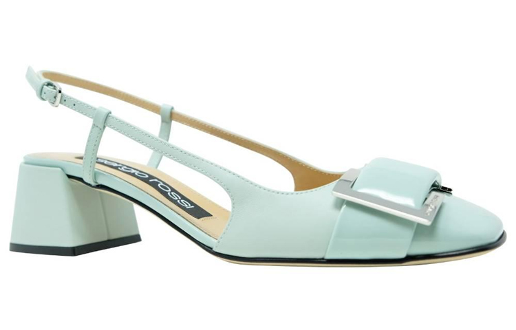 (W) SERGIO ROSSI High Heel 'Green Leather' 圖 2