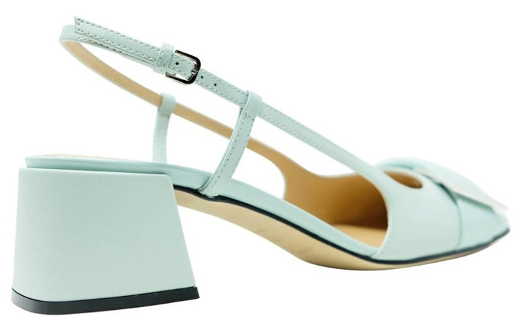 (W) SERGIO ROSSI High Heel 'Green Leather' 圖 3