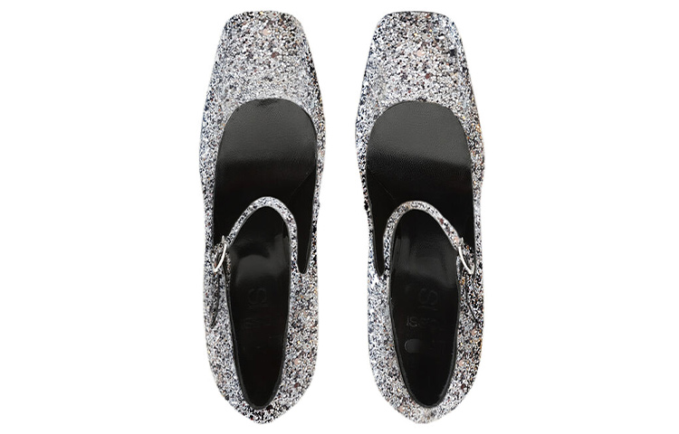 (W) SERGIO ROSSI High Heel 'Sparkling Silver' 圖 3