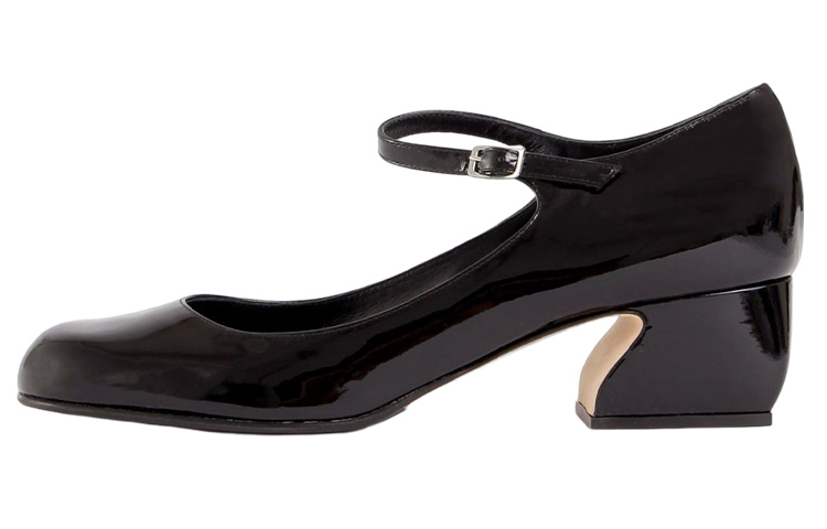 (Women) SERGIO ROSSI High Heel Pumps 'Black Patent Leather' B00970MMVV253101000