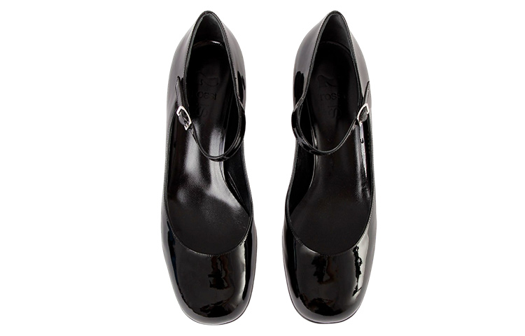 Shop SERGIO ROSSI 時尚漆皮高跟鞋 女款 黑色