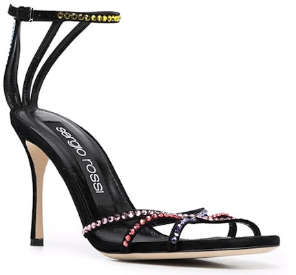 (Women) SERGIO ROSSI High Heel Sandals 'Black Fashion' A92840MAFM391058 Order (Women) SERGIO ROSSI High Heel Sandals 'Black Fashion' A92840MAFM391058