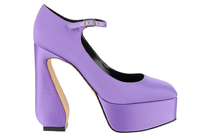 (W) SERGIO ROSSI High Heels 'Light Purple Buckle Detail' 圖 2
