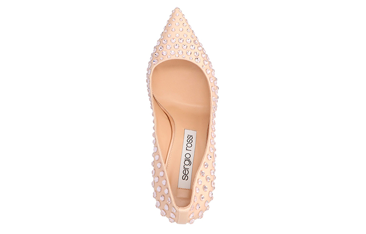 (W) SERGIO ROSSI High Heels 'Pink Rhinestones' 圖 3