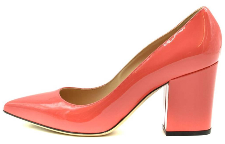 Buy SERGIO ROSSI 皮革時尚高跟鞋 女款 紅色