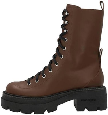 (Women) SERGIO ROSSI Leather Ankle Boot 'Brown Fashion' A99960MMV1202122 Buy (Women) SERGIO ROSSI Leather Ankle Boot 'Brown Fashion' A99960MMV1202122