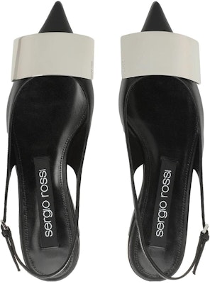 (W) 세르지오 로시 블랙 가죽 버클 포인티드 토 B03510MNAN071701498 Lookbook (W) 세르지오 로시 블랙 가죽 버클 포인티드 토 B03510MNAN071701498