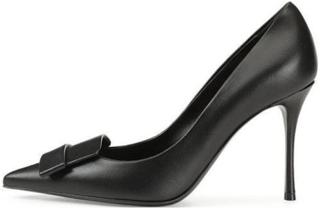 (W) SERGIO ROSSI黑色皮革尖头高跟鞋 B04940MNAN071101000 Buy (W) SERGIO ROSSI黑色皮革尖头高跟鞋 B04940MNAN071101000