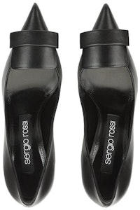 (W) SERGIO ROSSI黑色皮革尖头高跟鞋 B04940MNAN071101000 Lookbook (W) SERGIO ROSSI黑色皮革尖头高跟鞋 B04940MNAN071101000