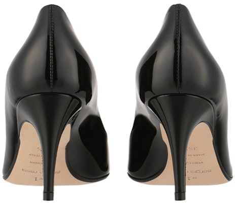 (Women) SERGIO ROSSI Leather Pointed High Heels 'Black' A78950MVIV011101000 Details for (Women) SERGIO ROSSI Leather Pointed High Heels 'Black' A78950MVIV011101000