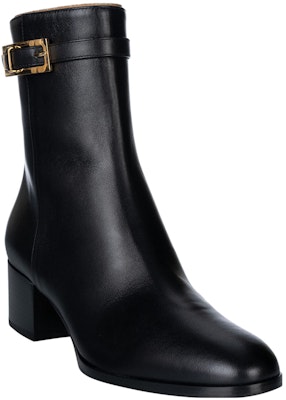 (W) Botines de Tacón Bloque Punta Redonda de Cuero SERGIO ROSSI 'Negro' A99820MNAN071000 Lookbook (W) Botines de Tacón Bloque Punta Redonda de Cuero SERGIO ROSSI 'Negro' A99820MNAN071000