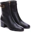 Lookbook (Women) SERGIO ROSSI Leather Round-Toe Block Heel Ankle Boot 'Black' A99820MNAN071000