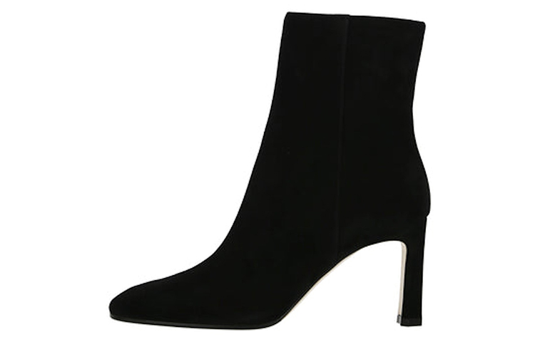(Women) SERGIO ROSSI Leather Zip Ankle Boot 'Black' A99680MCAZ011000