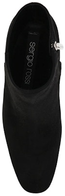 SERGIO ROSSI 皮革 拉鍊 短靴 女款 黑色 Lookbook SERGIO ROSSI 皮革 拉鍊 短靴 女款 黑色