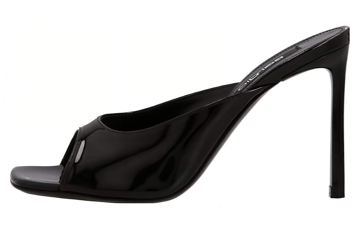 (Women) SERGIO ROSSI Liya Slip-On Sandal 'Black' B01780MFI6571201000