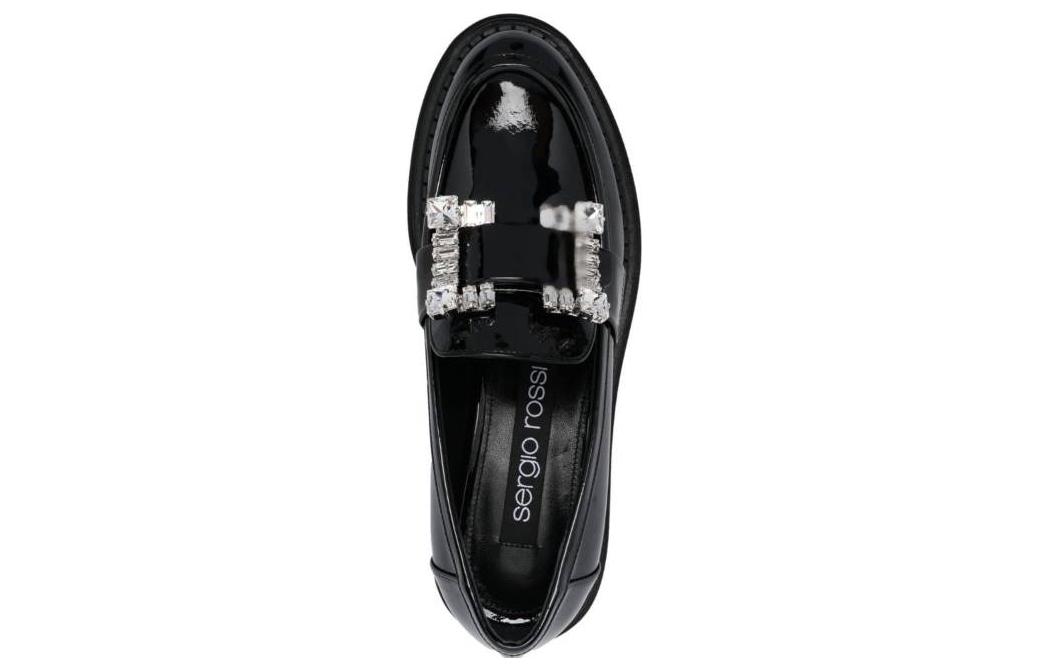Shop (W) Loafer SERGIO ROSSI 'Hitam' B00090MVIV011498