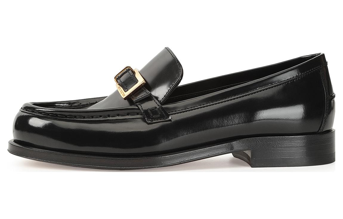 Buy (W) SERGIO ROSSI Mocasín 'Cuero Negro' B00080MMVA11170.1000