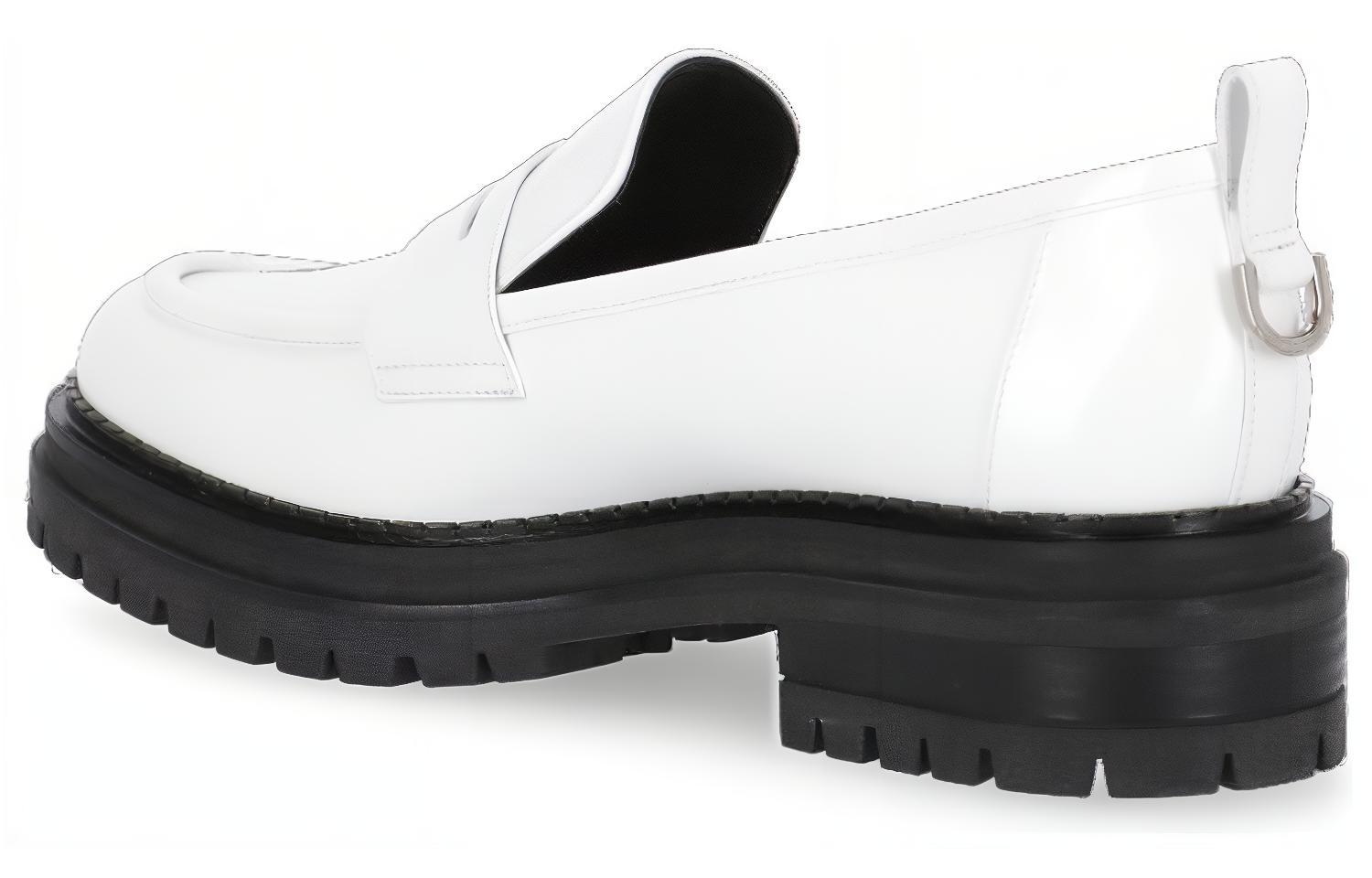 (W) SERGIO ROSSI Loafer 'White Leather' 圖 3